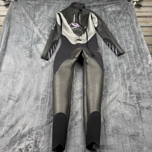 Aqua Sphere Pursuit Triathlon Wetsuit Womens L Black Purple Neoprene Full Suit